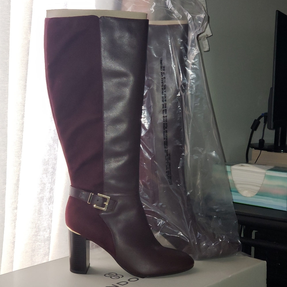 Tall Boots - Dark Red